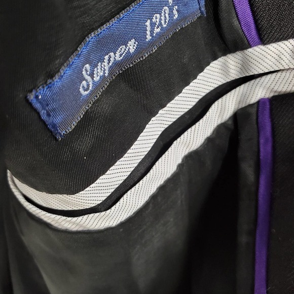 J. Crew Woman Size 8 Black double button Blazer - Picture 3 of 5